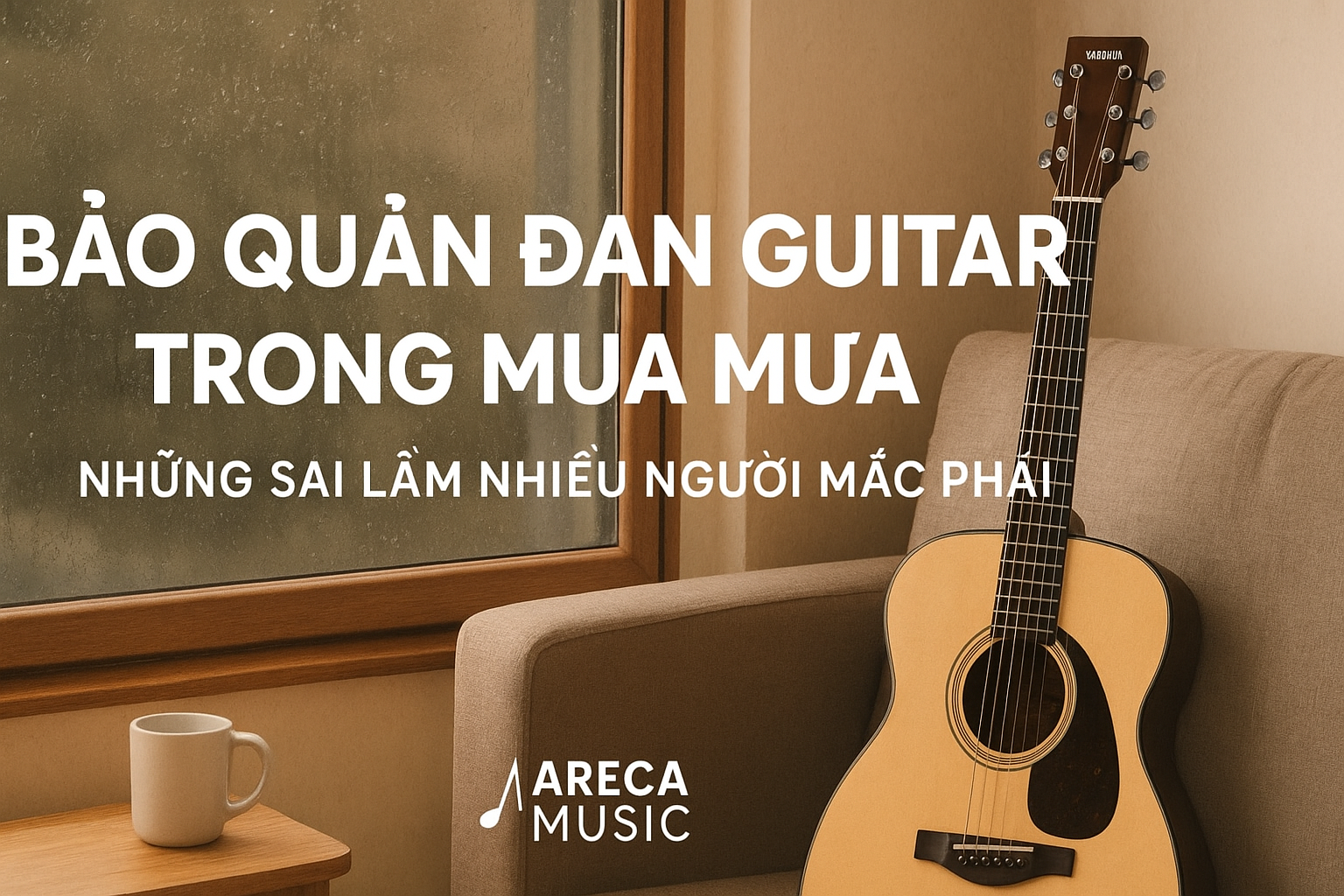 Bảo Quản Đàn Guitar Trong Mùa Mưa | Hướng Dẫn Chuẩn Từ Areca Music